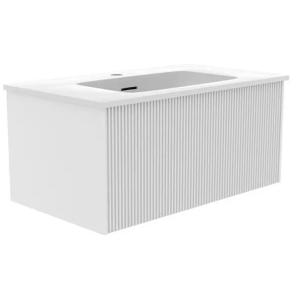 

Тумба с раковиной «La Fenice» Terra 80 (Flat 80 254364) подвесная Bianca