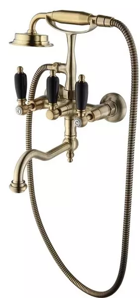 

Смеситель для ванны «Caprigo» Adria Classic Black Edition 03B-510-vot бронза