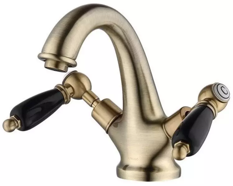

Смеситель для раковины «Caprigo» Adria Classic Black Edition 03B-520-vot бронза