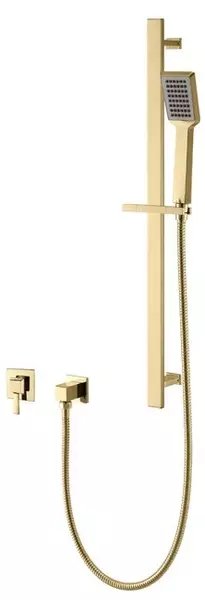 

Смеситель для душа «Caprigo» Diamante 50-115-oro золото