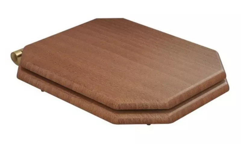 Сиденье для унитаза Caprigo Tempo KFm-47B-B041 с микролифтом коричневая 18980₽