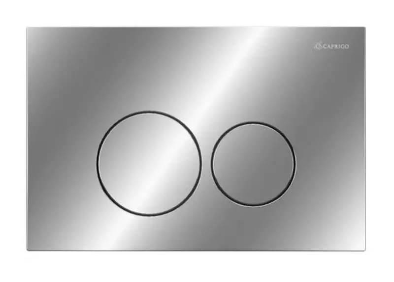 Кнопка смыва Caprigo Dew DA001-crm пластик хром 4450₽