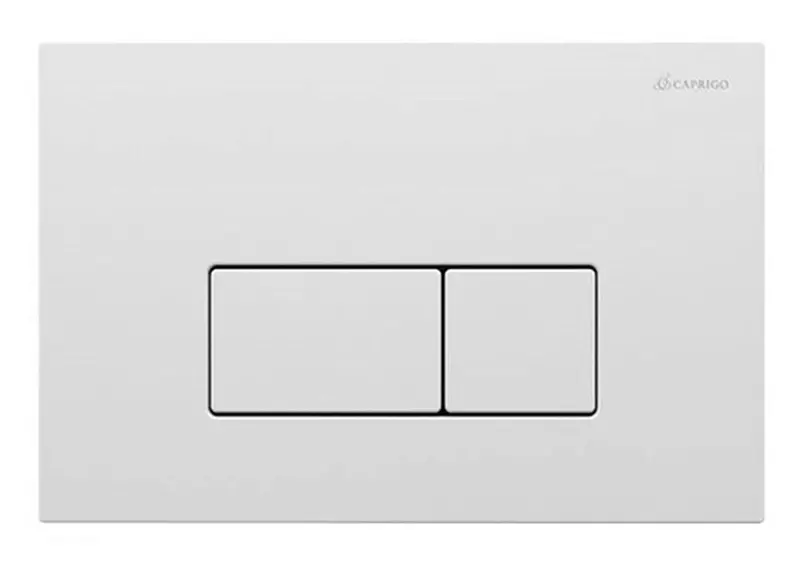 Кнопка смыва Caprigo Line LA002-white пластик белая 4450₽