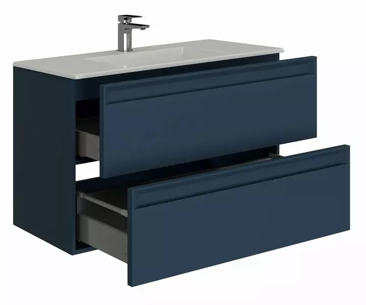 Тумба с раковиной «Allen Brau» Eclipse 2.0 60 (Fantasy 62) подвесная blue grey matt