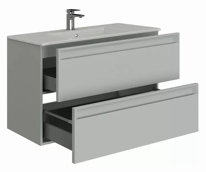 Тумба с раковиной «Allen Brau» Eclipse 2.0 80 (Fantasy 81 с переливом) подвесная рapyrus white matt