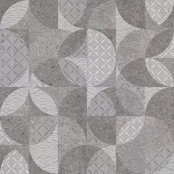 

Декор «Kerama Marazzi» Фондамента Matt. 60x60 DL601020R серый