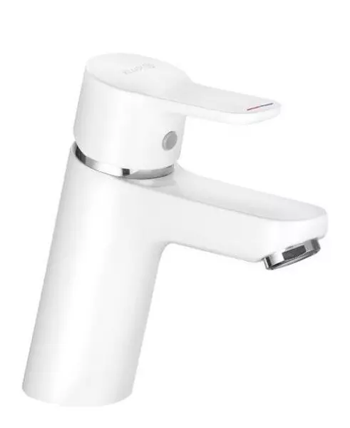 

Уценка, Смеситель для раковины «Kludi» Pure&Easy 370289165 белый/хром