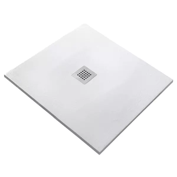 

Душевой поддон «Starohome» Solid 90/90 низкий из литьевого мрамора квадратный White Matt без сифона