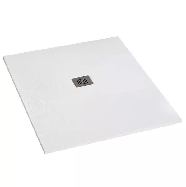 Душевой поддон «Stpool» Lite С0005792 90/90 низкий стеклопластик квадратный White Matt без сифона, цвет без экрана