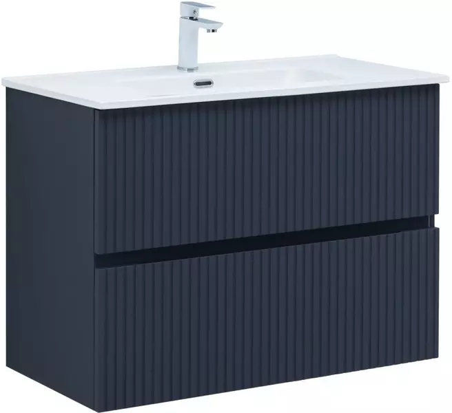 

Тумба с раковиной «Aquanet» Джейн 90 (Flat 90 284029) подвесная маренго