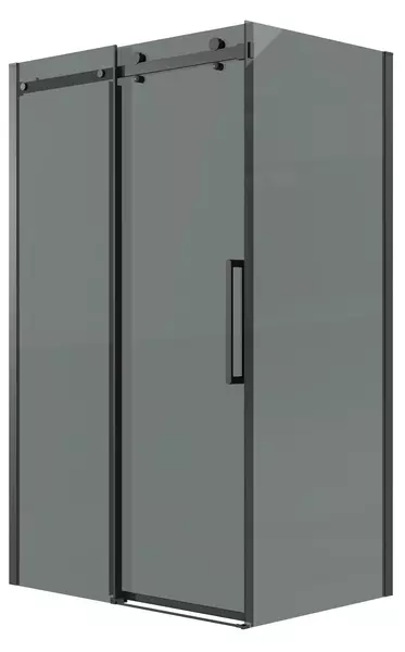 

Душевой угол-ограждение «Grossman» Classic 120.K33.04.1080.21.10 100/80 тонированный/чёрный матовый без поддона универсальный