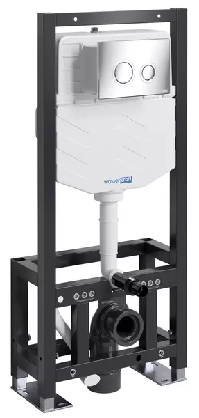 Инсталляция для унитаза с кнопкой WasserKRAFT Dill 61TLT010MECH01 45840₽