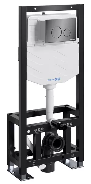 Инсталляция для унитаза с кнопкой WasserKRAFT Dill 61TLT010MEPB02 45360₽