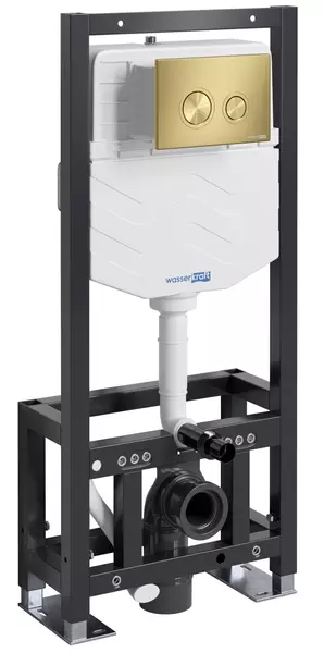 

Инсталляция для унитаза с кнопкой «WasserKRAFT» Dill 61TLT.010.ME.MG01