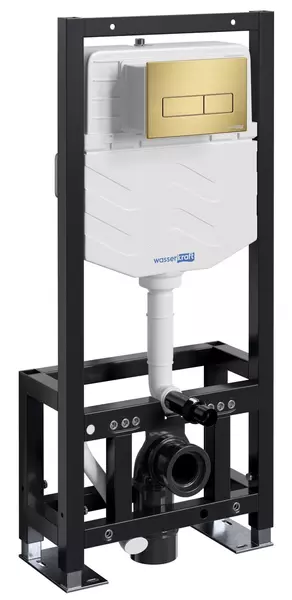 

Инсталляция для унитаза с кнопкой «WasserKRAFT» Dill 61TLT.010.ME.MG03