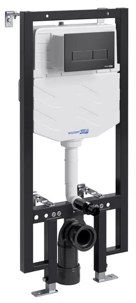

Инсталляция для унитаза с кнопкой «WasserKRAFT» Vils 56TLT.010.ME.MB03
