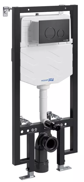 

Инсталляция для унитаза с кнопкой «WasserKRAFT» Vils 56TLT.010.ME.MB02