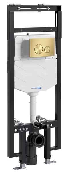

Инсталляция для унитаза с кнопкой «WasserKRAFT» Dinkel 58TLT.010.ME.MG02