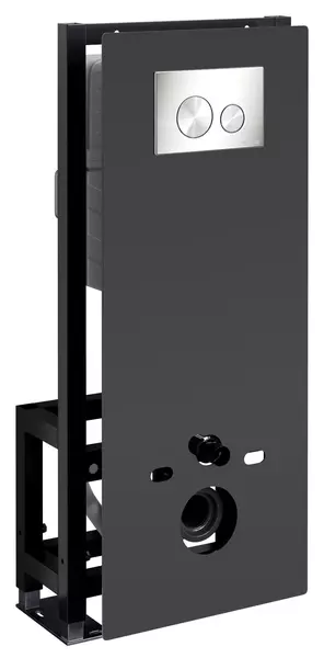 Инсталляция для унитаза с кнопкой WasserKRAFT Glan 66TLT010MEBLBN02 80470₽