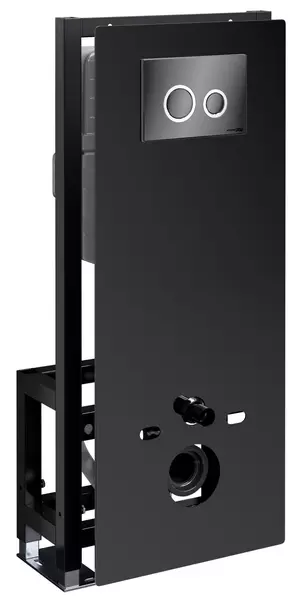 Инсталляция для унитаза с кнопкой WasserKRAFT Glan 66TLT010MEBLPB01 75650₽