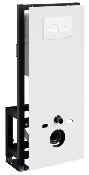 Инсталляция для унитаза с кнопкой WasserKRAFT Glan 66TLT010MEWHWH02 75650₽