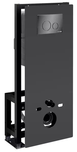 Инсталляция для унитаза с кнопкой WasserKRAFT Glan 66TLT010MEBLPB02 75650₽