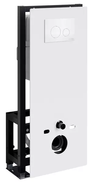Инсталляция для унитаза с кнопкой WasserKRAFT Glan 66TLT010MEWHWM02 76130₽