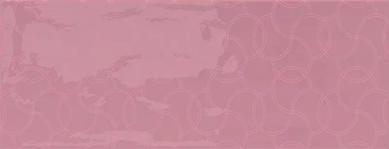 

Настенный декор «Azulev» Diverso Pri Glossy 65х25 915471 rosa