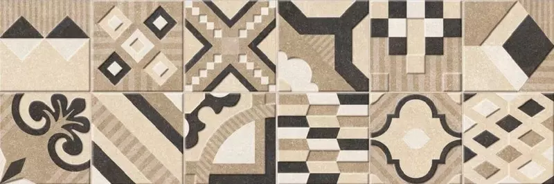 

Настенная плитка «Emigres» Foro Matt. 75х25 909621 beige