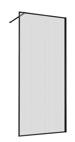 

Душевая перегородка «Vincea» Walk-In VSW-1HP700FLB 70/200 рифлёная/чёрная матовая универсальная