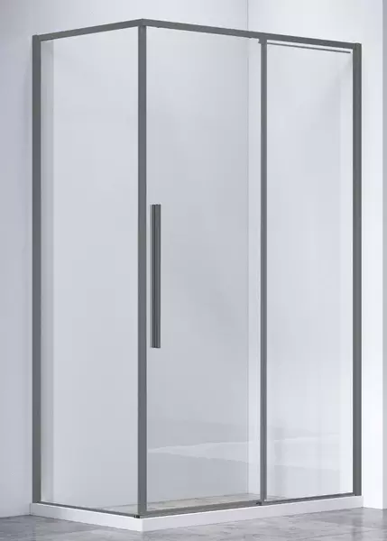 

Душевой угол-ограждение «Vincea» Slim-N VSR-4SN8011CLGM 110/80 прозрачный/вороненая сталь прямоугольный без поддона универсальный