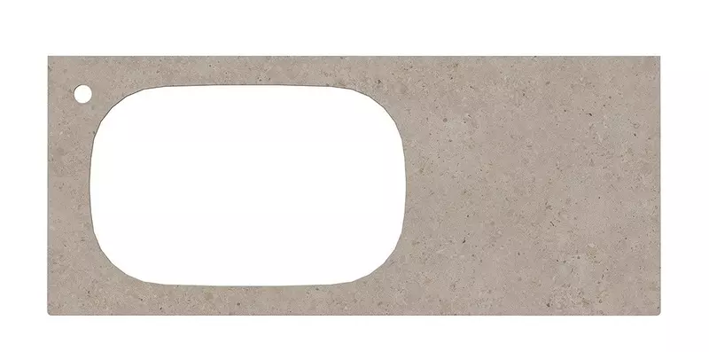 

Мебельная столешница «Kerama Marazzi» Magicka MA.2.1.SG540620R/120 120/49,6 керамогранит бежевая матовая