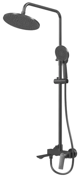 

Душевая система «Grossman» Galaxy 500.K35.01.420 графит сатиновый