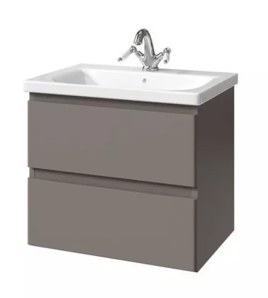 

Тумба с раковиной «Caprigo» Форте 65 (Soft 65) подвесная айрон