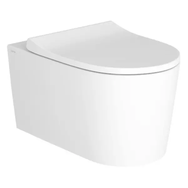 

Подвесной унитаз безободковый «Vitra» Nest QuantumFlush 7870B403-0075 (220-003R409) белый с сиденьем дюропласт с микролифтом белое