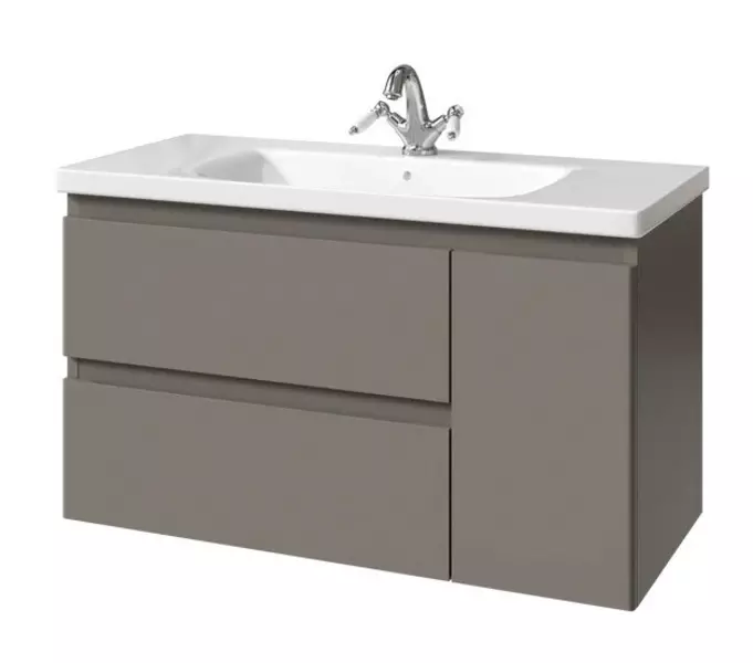 Тумба с раковиной Caprigo Форте 100 Soft 100 подвесная айрон правая 47575₽