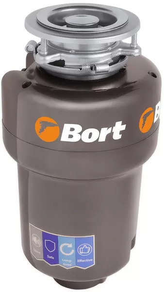

Измельчитель пищевых отходов «Bort» Titan 5000 91275783 чёрный электрический