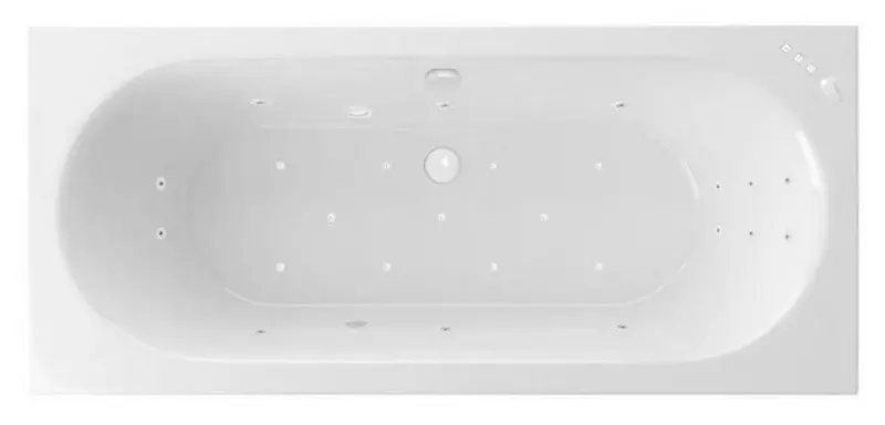 

Гидромассажная ванна акриловая «Excellent» Oceana 160/75 Ultra с каркасом с сифоном белая