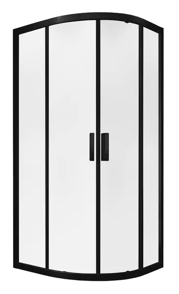 Душевой угол-ограждение Terminus Соренто 06 6ES100х100B 100100 прозрачныйчёрный без поддона 75350₽