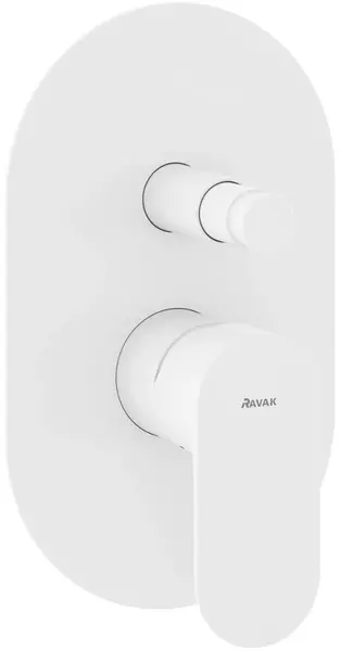 

Смеситель для душа «Ravak» Eleganta EL 061.10WV.O2 белый вельвет