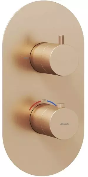 Внешняя часть смесителя Ravak Espirit ES 06360RGBO2 розовое золото 63250₽