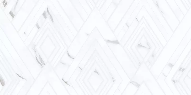 

Настенная плитка «Azori» Carrara Geometria Matt. 63х31,5 СК000042889 bianco
