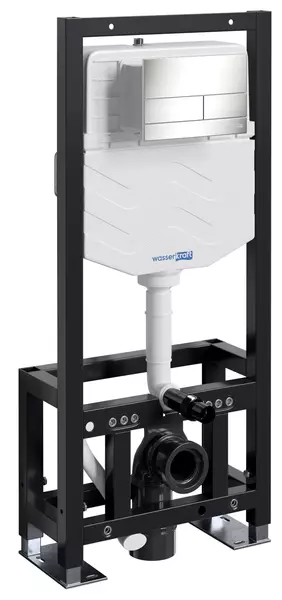 

Инсталляция для унитаза с кнопкой «WasserKRAFT» Dill 61TLT.010.ME.BN04