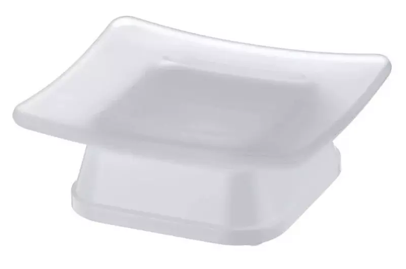 

Мыльница «WasserKRAFT» Amper K-5429W на стол белая матовая