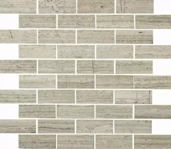 

Мозаика «Q-Stones» QS-Br014-28x73H/10 Matt. 30,5x30,5 78799207 серый