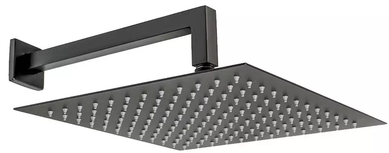 

Верхний душ «Mariani» B1415Q0500 чёрный матовый