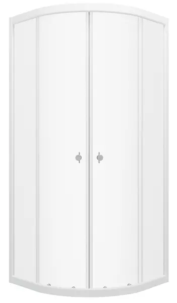 Душевой угол-ограждение Triton Ультра 100100 прозрачныйбелый без поддона 13350₽