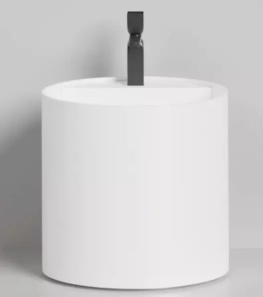 

Раковина «Salini» Armonia Round Top 03 искусственный камень белая матовая