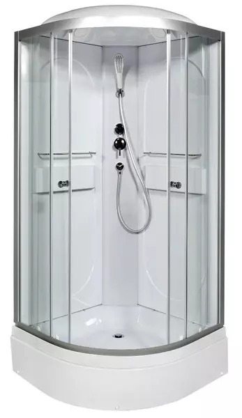 

Душевая кабина «AvaCan» L510 100/100 средний поддон прозрачная/хром