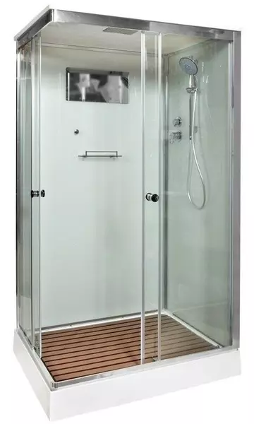 

Душевая кабина «AvaCan» K402S 120/90 низкий поддон прозрачная/хром